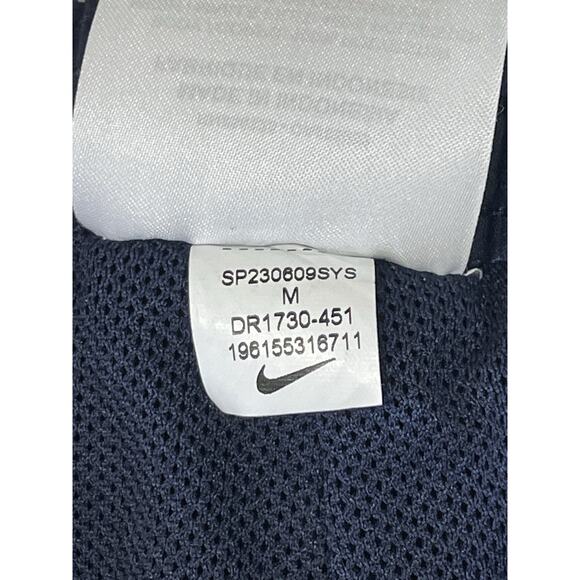 Nike Dri-Fit Academy Tech Joggers Blue Men’s Sz Medium Zipper Pockets-Activewear - Picture 10 of 12